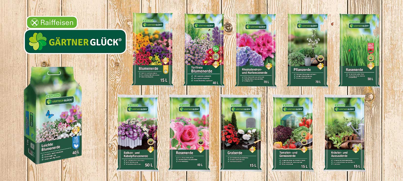 Gärtnerglück Blumenerde