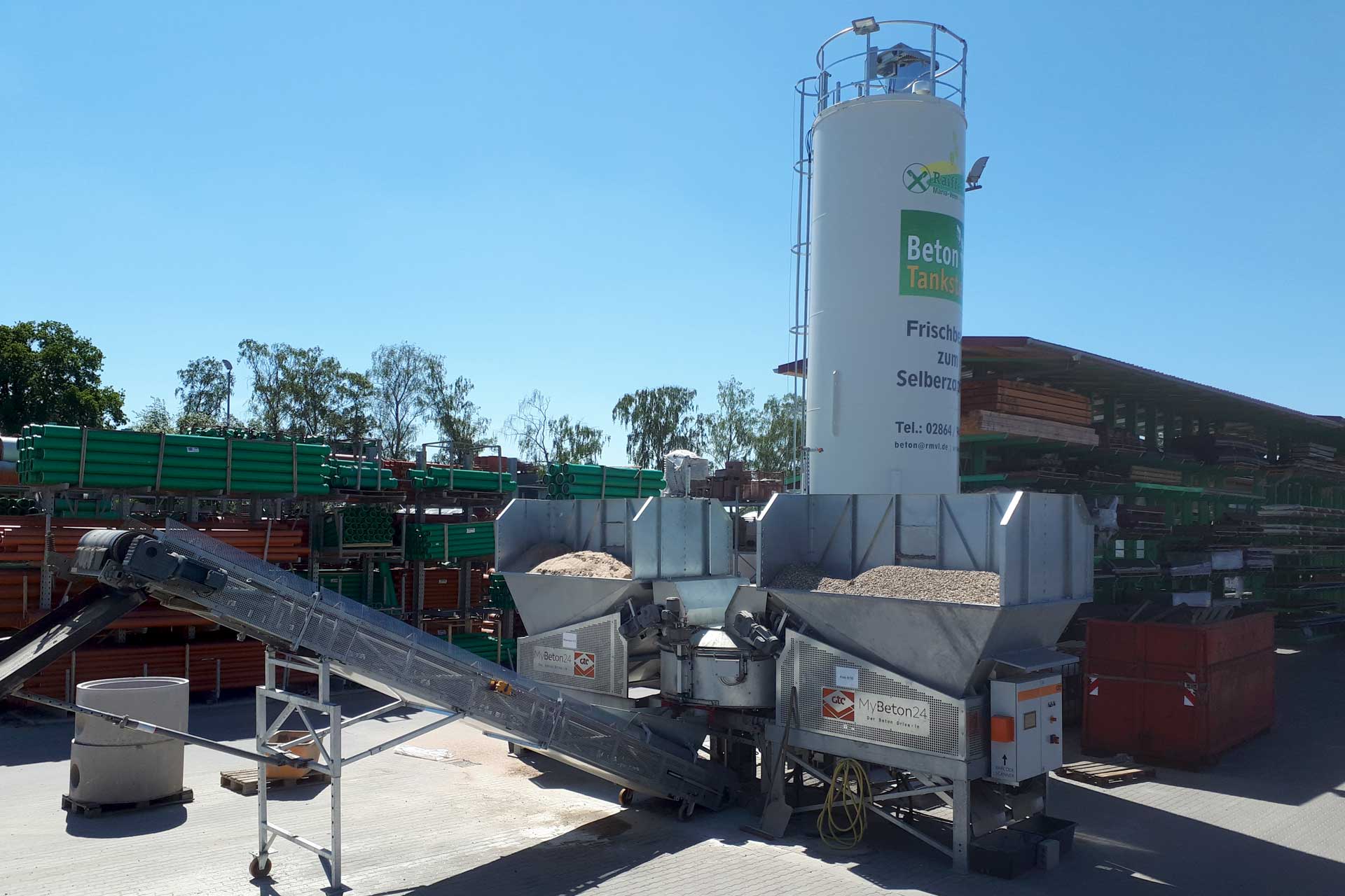 Betontankstelle Reken