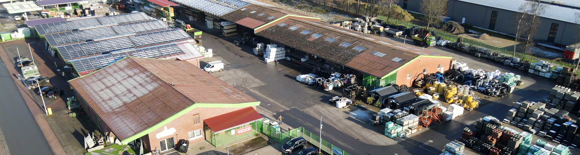 Luftaufnahme Standort MReken Maria-Veen