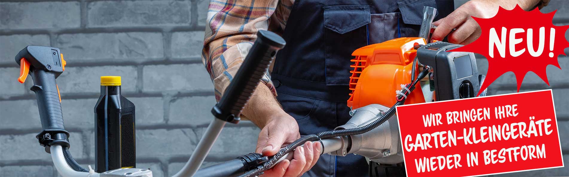 Reparatur Gartengeräte